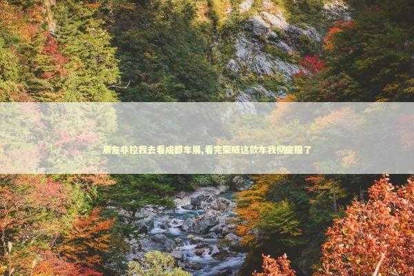 朋友非拉我去看成都车展,看完荣威这款车我彻底服了 汽车科技